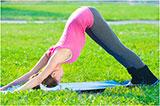 Woman doing Yoga
