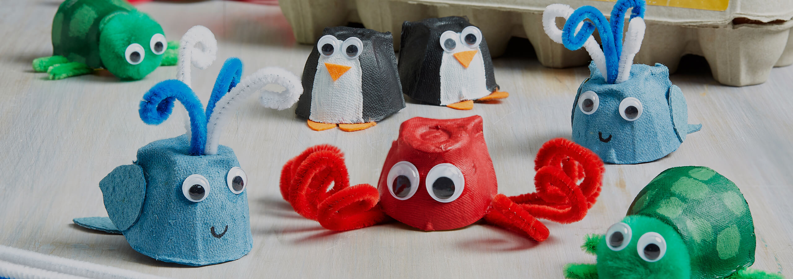 Egg Carton Critters IGA Family Program