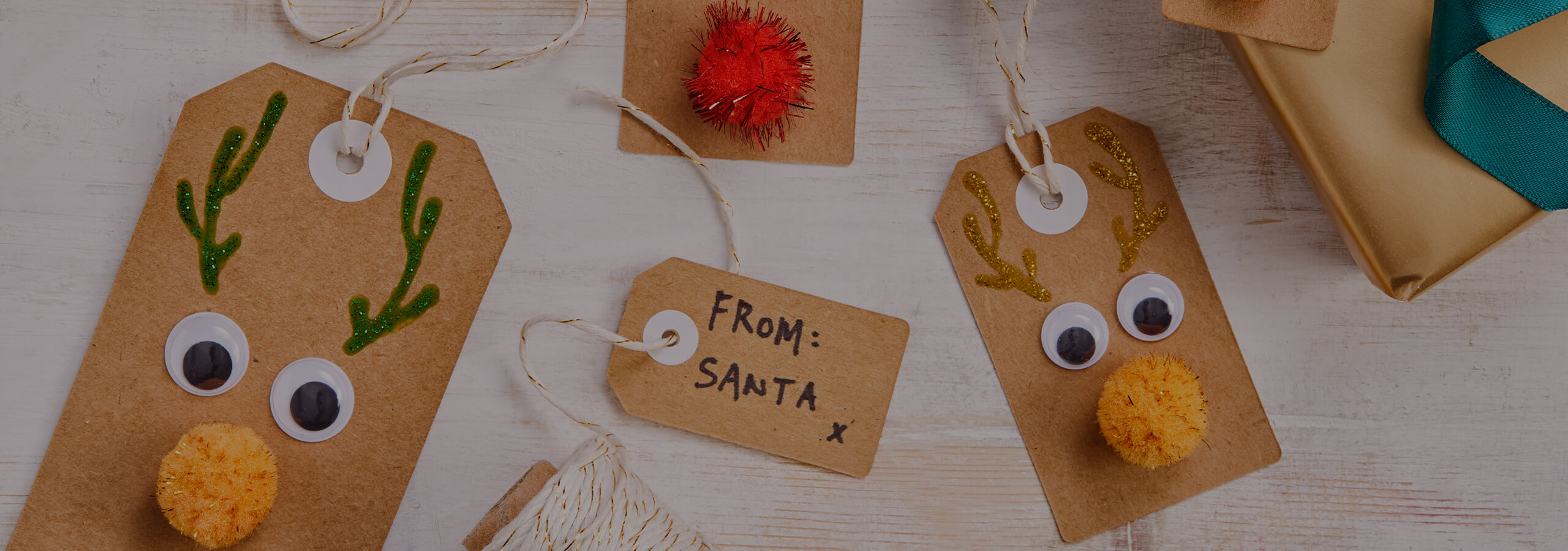 DIY Reindeer Gift Tags IGA Family Program