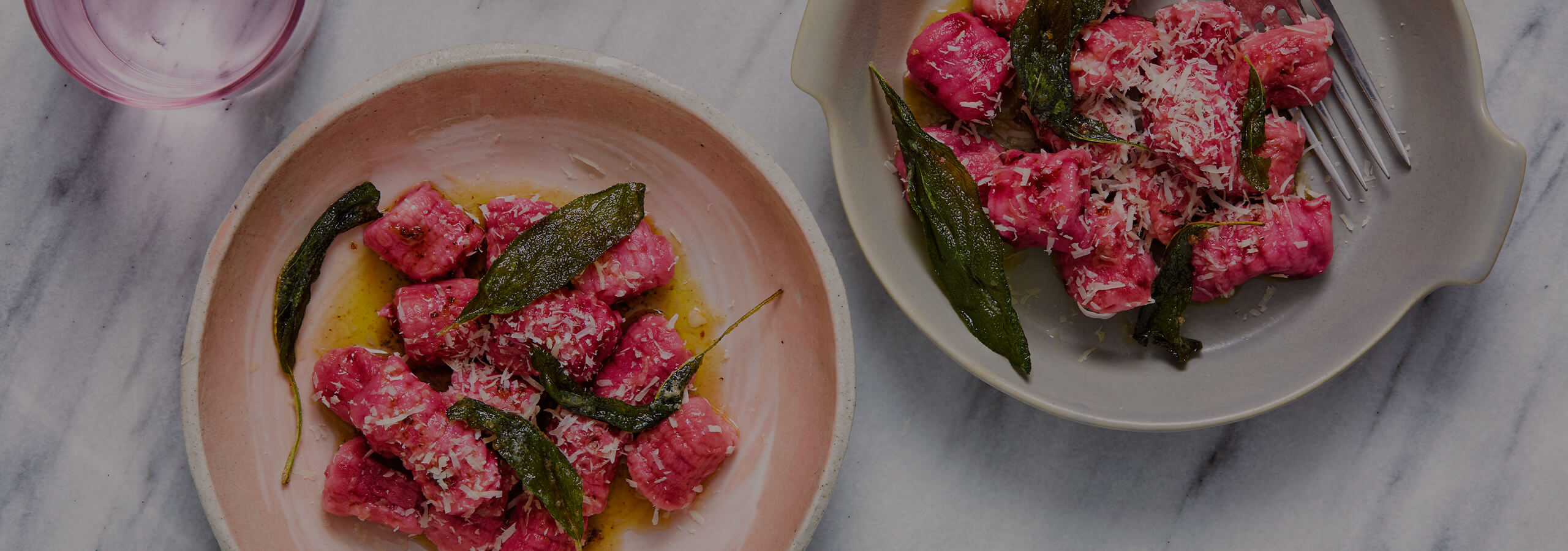 Beetroot Gnocchi with Brown Butter Sage Sauce IGA Family Program